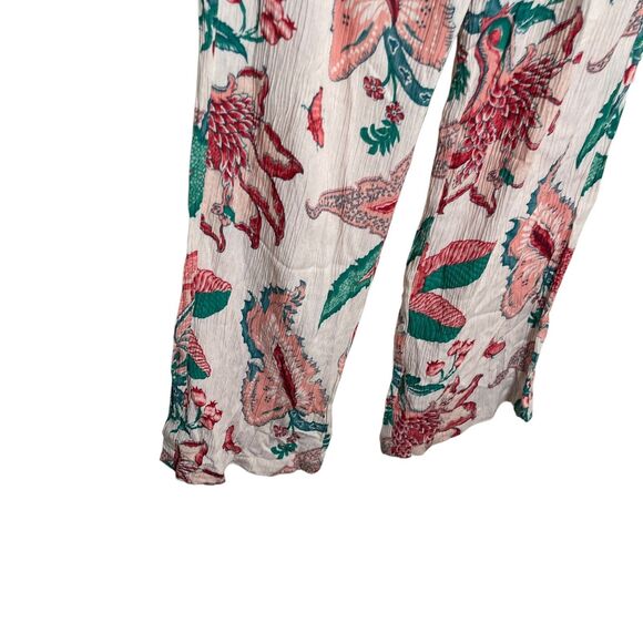 Gaston y Daniela for Women's Secret Pants Women's Small Boho Printed Casual - Picture 3 of 9